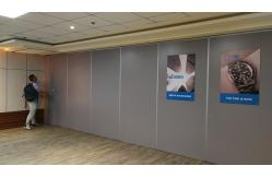 China MDF Moveable Operable Partition Wall Panels For Conference Room / Exhibition Hall supplier