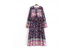China Factory Customize 2021 COTTONPRINT VESTIDOS supplier