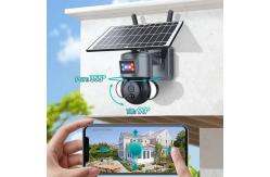 China WiFi IP Network Solar Panel Security 12X Zoom Camera supplier