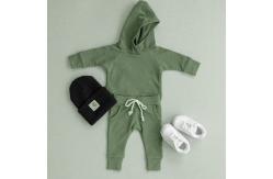 China French Terry Fabric Custom Pullover Sweatshirt Top And Pant 260gsm 16T supplier