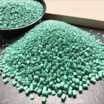 Non Toxic Wiredrawing Plastic Masterbatch EVA green Color Anti Block for sale
