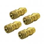 Tubomart Brass German Quick Fitting Female Screw Screw Compressor Gas Pipe Copper Fitting Pneumatic Fitting for sale