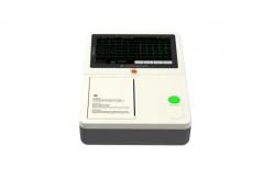 China Portable 7 Inch Touch Screen 12 Lead 3 Channel Ecg Machine supplier
