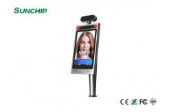 China Time Attendance 800*1280 Face Recognition Infrared Thermometer supplier
