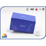 4C Printing Collapsible Cosmetic Gift Packaging Paper Box 1200gsm for sale