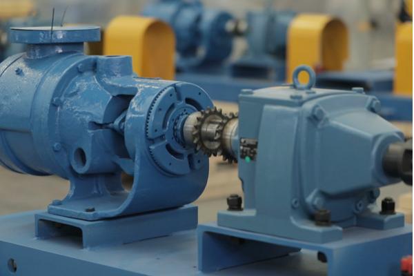 Fuel And Lube Oil Internal Gear Pump 0.1~16 Bar Pressure Range