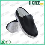 4 Holes PVC Sole Canvas ESD Anti Static Shoes For Cleanroom Working for sale