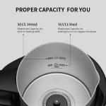 4 In 1 Electric Commercial Automatic Milk Frother Nespresso Pitcher With Removable Cups