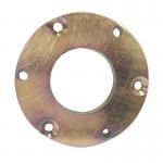 Golden C10 Steel CNC Threaded Hub Flange Machining Custom Machined Parts for sale