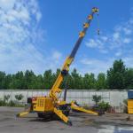 8 Ton Electric And Diesel Powered Steel Spider Crane With 3 Year Warranty for sale