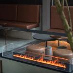 3D Atomization LED Electric Fireplace Simulation Flame Water Vapor Fireplace