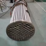 manufacturer gr2 titanium shell and tube heat exchanger for titanium tube bundle for sale