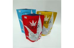China Custom CBD Weed Mylar Herbal Incense Packaging Smell Proof Childproof supplier
