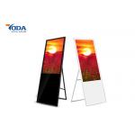 Double Sided Digital Advertising Display , Electronic Display Board With Battery for sale