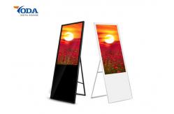 China Double Sided Digital Advertising Display , Electronic Display Board With Battery supplier