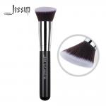 Flat Angled 16.1cm Individual Makeup Brushes Premium Synthetic Hair for sale
