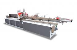 China Cnc Shaftless 1groups Automatic Paper Core Cutting Machine supplier