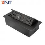 Tabletop Pop Up Media Socket With USB Charger
