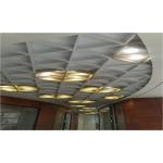 Sound Absorption Fireproof Aluminum Grid Ceiling For Walkways Trestles