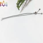 SS316 Adjustable Slider Chain Bracelet