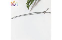 China SS316 Adjustable Slider Chain Bracelet supplier
