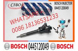China High Quality Fuel Injector 0445120049 Diesel Car Common Rail Injector 0445120049 supplier