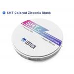 CE SHT Colored Zirconia Dental Block Dental Laboratory Zirconia Blank Cad Cam for sale