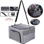 Safety Belt Pet Travel Carrier Outdoor Oxford Breathable Mesh Dog Box for sale