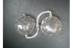 China Transparent Light Cover Plastic Injection Parts PC Material Mirror Polishing Surface supplier