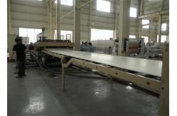 China High Efficiency PVC Foam Board Machine , Double Screw Plastic Board Extrusion Line supplier