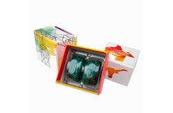 China Custom 2pcs macaron box cardboard cylinder packaging box paper packaging box supplier