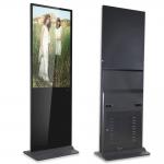 55 Inch Indoor Floor Standing Win10 Touch Screen Kiosk Advertising Screen Totem for sale