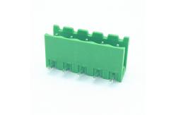 China Male 5.0 5.08mm Pitch Pluggable PCB Screw Terminal Blocks supplier