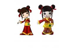China ODM Lifelike Human Plush Doll With Polypropylene Cotton Filling supplier