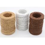 50 meter paper vine bouquet with iron wire, tied with vine, woven with iron wire, thin paper rope, thin paper vine, fresh flower packaging material for sale