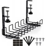 Polishing Wire Management Tray Cable Management Rack for Desk Cable Organization for sale