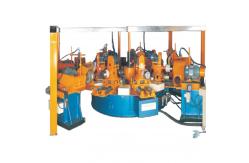 China Multi Head Cookware Polishing Machine For Stainless Steel Basin Buffing supplier