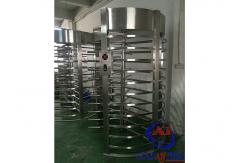 China Stainless Steel Security Full Height Turnstile Gate with Electric Mechanical Management supplier