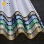 1.2g/Cm3 Opaque Soundproof Corrugated Polycarbonate Sheet for sale