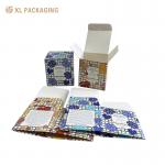 Leopard Print Women Handbag Packaging Boxes Red Clothing Folding Paper Box For Gifts for sale