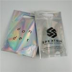 Top Quality Custom Logo Printed Fashion Pack Custom Thickness Leak Proof Holographic Film Mylar Bags for sale