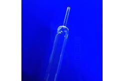 China Factory Custom High Temperature Welded Side Quartz Pipe supplier