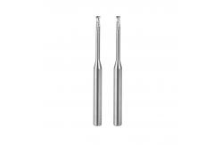 China Tungsten Carbide Flat End Mill Cutter Micro Diameter For Aluminum Alloy supplier