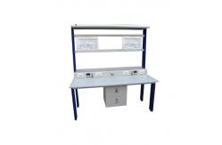 China Flexibly Electrical Machine Trainer DC Generator Educational Training Workbench 290kg supplier
