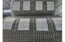 China 4Rolls/Bundle Galvanized Pipe Coating Welded Mesh For Chemical Processing Pipeline supplier