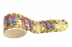 China Single Sided Acrylic Adhesive Gold Foil Washi Tape supplier