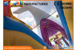 China Giant Animal Shark Inflatable Dry Slide For Entertainment / Blow Up Bouncer supplier