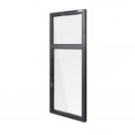 Custom Aluminum Fixed Glass Window Sound Insulation Curtain Wall Picture Windows for sale