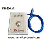 25mm Ball Explosion Proof Mouse Panel Mount Trackball 3 Keys Ex IbIIB T6 Protection Level for sale