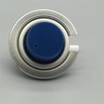 Compact Butane Gas Valve for Portable Devices with Quick-Connect Feature